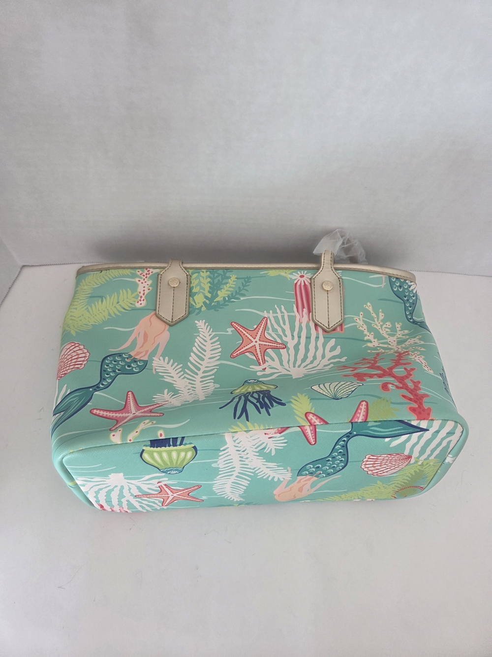NWT. Spartina 449 Golden Mermaid Medium Tote - Picture 7 of 7